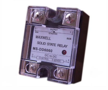 Picture of SOLID STATE RELAY DC-DC I=3-32VDC O=12-60VDC 100A